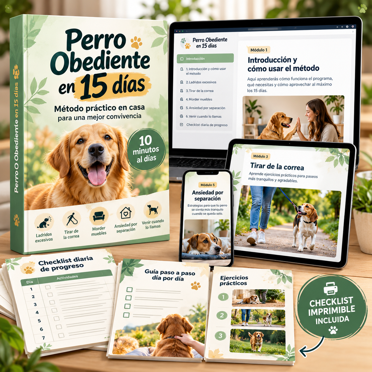Perro Obediente en 15 días - NUEVO